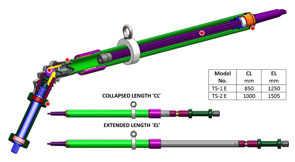 Telescopic Shaft 3D Tube Expansion System