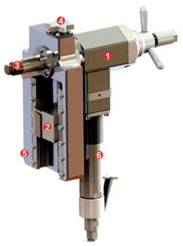 Flange Pipe Facing Machine Flange Face Tube Installation