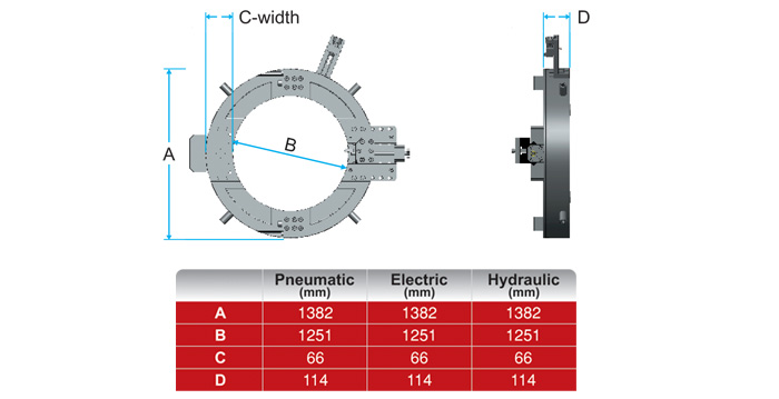 Tube Pipe Bevelling and Cutting Split Frame Machine Sf-4048